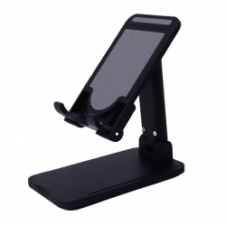 Desktop Mobile Phone Stand/Holder - Metal (BLACK)