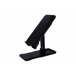 Desktop Mobile Phone Stand/Holder - Metal (BLACK)