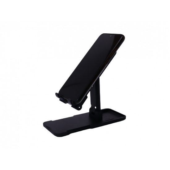 Desktop Mobile Phone Stand/Holder - Metal (BLACK)