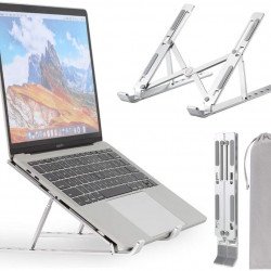 Foldable Laptop Stand (Silver)