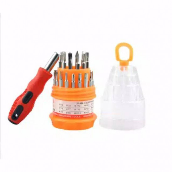 Screwdriver Set 31 in 1 Round Model Megnatic