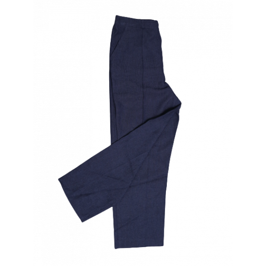 NAVY TROUSER WITH CF HI SHINE SNAFFLE TRIM