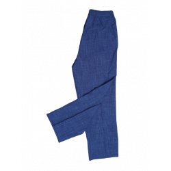 BLUE TROUSER PETITE 25" LEG