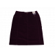 Deep Wine Stretched Skirt 