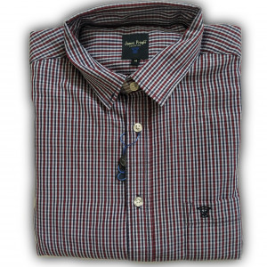 Full Sleeve 100% Export Quality Check Shirt 20