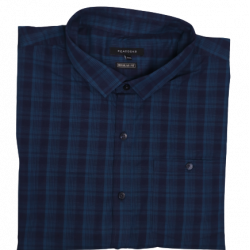 Half Sleeve 100% Export Quality Check Shirt 06