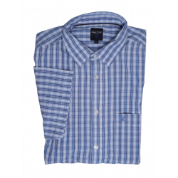 Half Sleeve 100% Export Quality Check Shirt 09