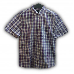 Half Sleeve 100% Export Quality Check Shirt 11