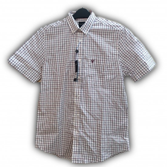 Half Sleeve 100% Export Quality Check Shirt 14