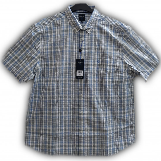 Half Sleeve 100% Export Quality Check Shirt 28